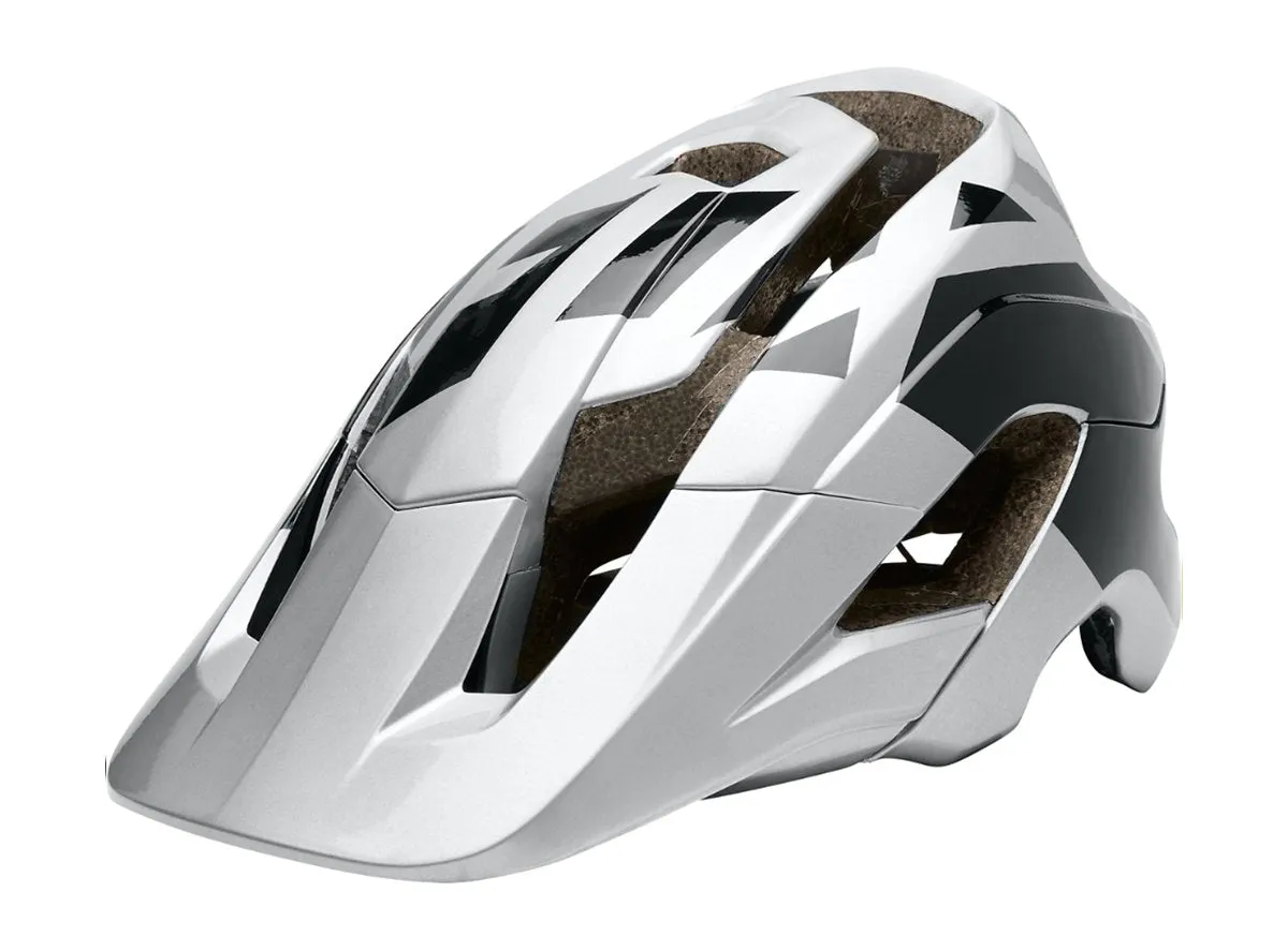 Fox Racing Metah Thresh MTB Helmet - Silver-Black - 2017