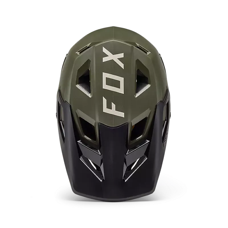 Fox Racing Rampage Full Face Helmet - Ceshyn - CE/CPSC - Olive Green