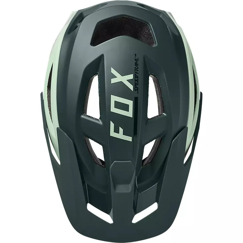 Fox Racing Speedframe Pro MTB Helmet - Blocked - Seafoam