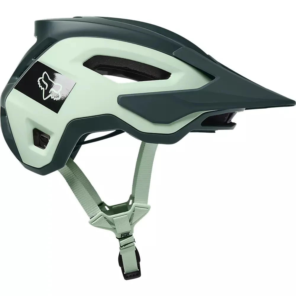 Fox Racing Speedframe Pro MTB Helmet - Blocked - Seafoam