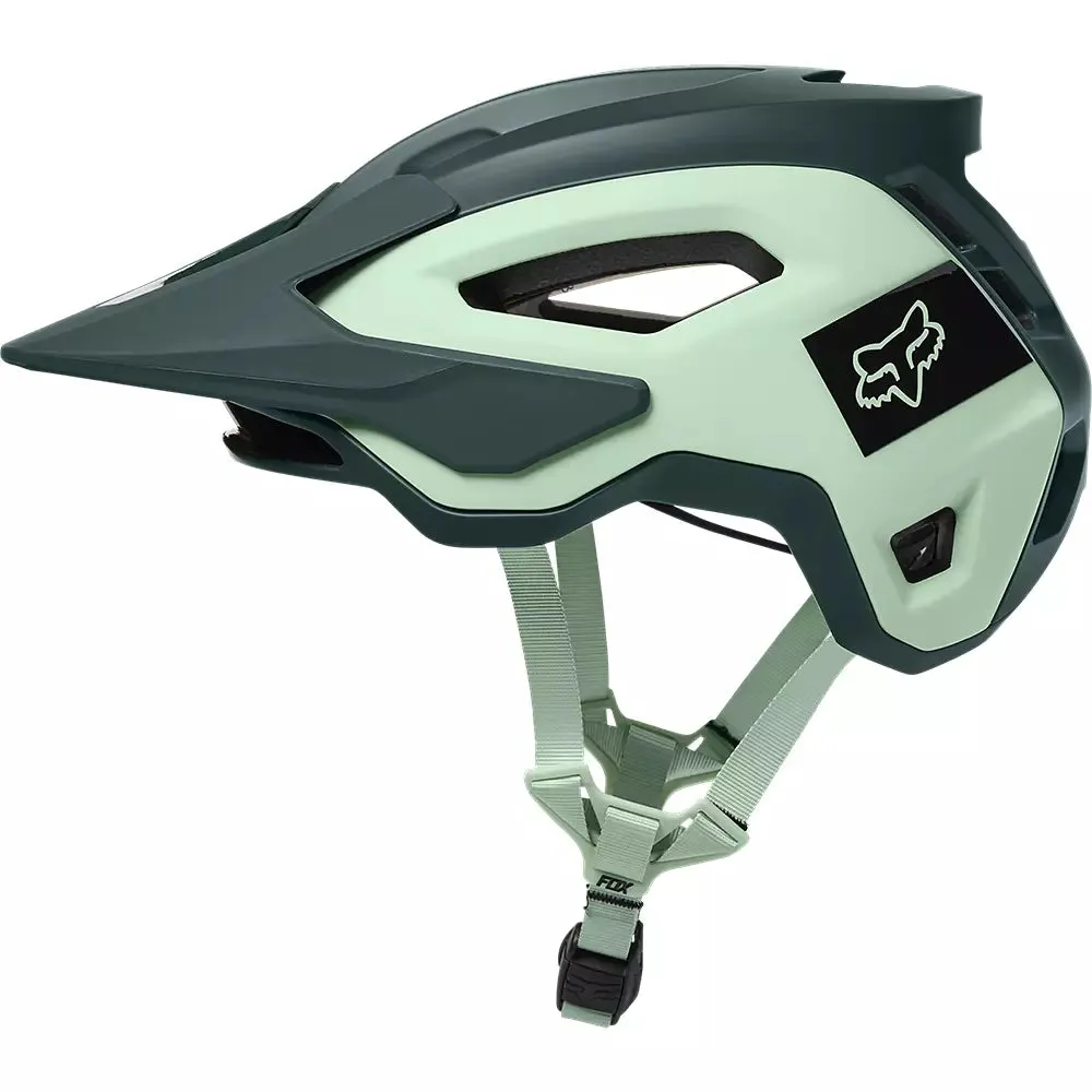 Fox Racing Speedframe Pro MTB Helmet - Blocked - Seafoam