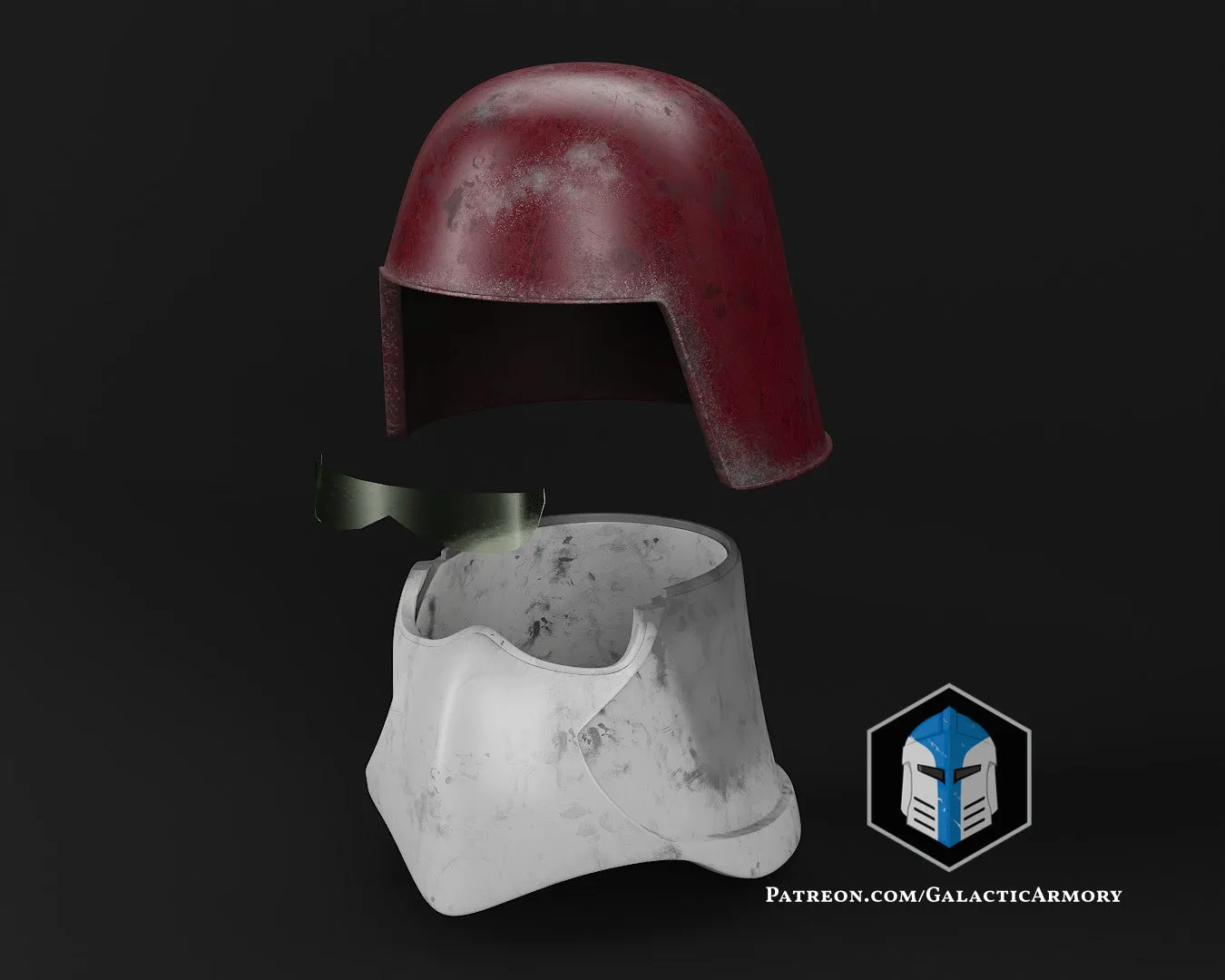 Galactic Marine Clone Trooper Helmet - 3D Print Files