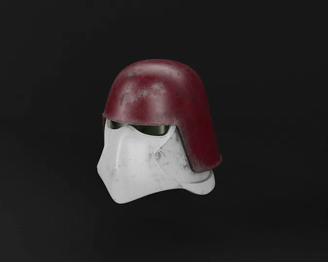 Galactic Marine Clone Trooper Helmet - 3D Print Files
