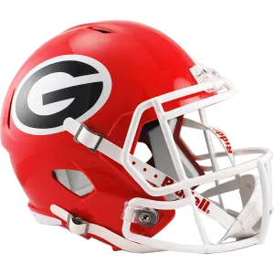 Georgia Bulldogs Red Riddell Replica Full Size Speed Helmet