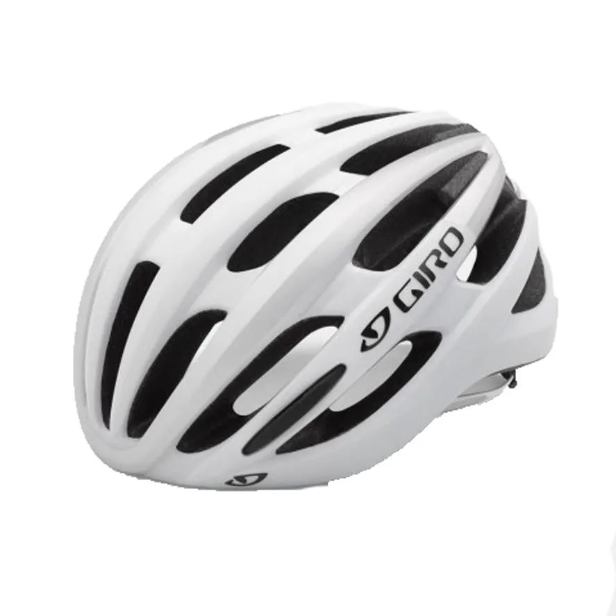 Giro Foray Road Helmet - Matt White-Silver