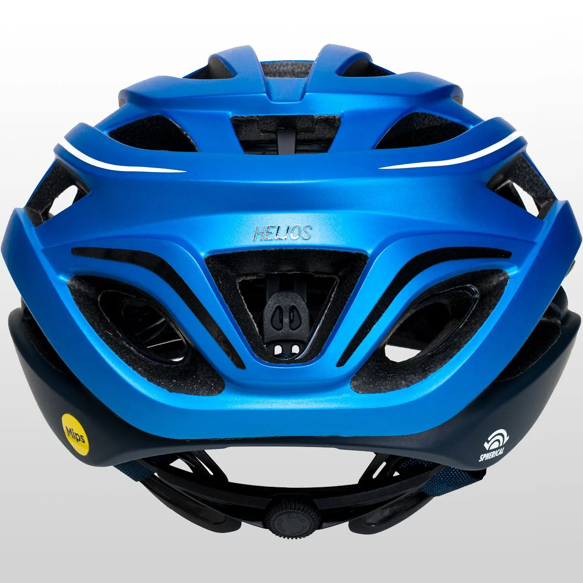 Giro Helios Spherical Road Helmet - Matt Ano Blue - 2022