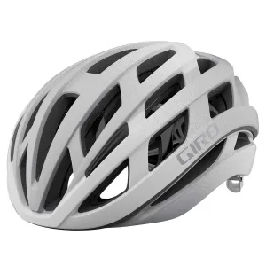 Giro Helios Spherical Road Helmet - Matt White-Silver - 2024