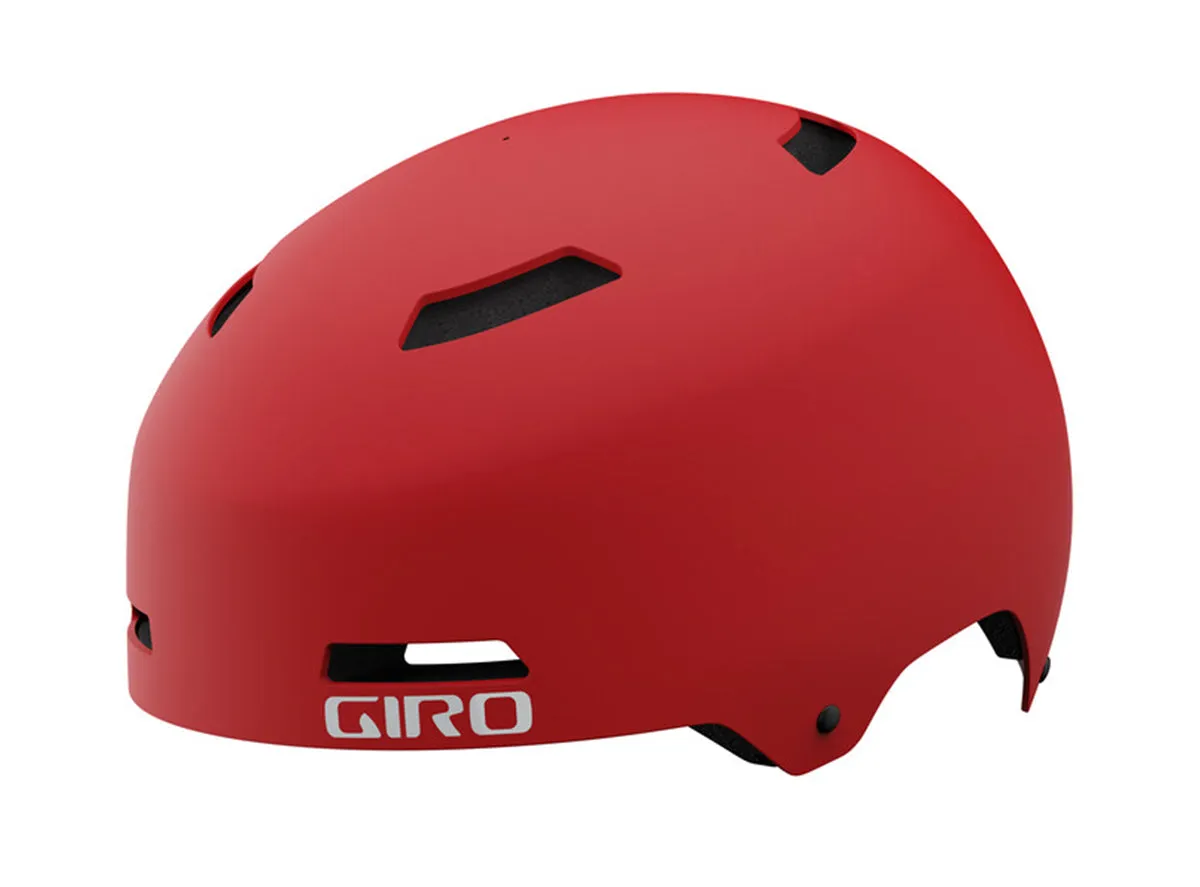 Giro Quarter Dirt Jump Helmet - Matt Trim Red