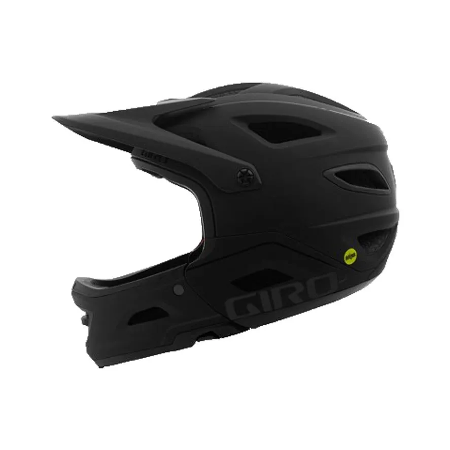 Giro Switchblade MIPS Full Face Helmet - Matt Black-Gloss Black