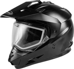 Gmax GM-11 Snow Helmet Gloss Black Dual Lens