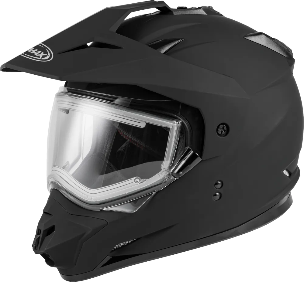 Gmax GM-11 Snow Helmet Matte Black Electric Shield