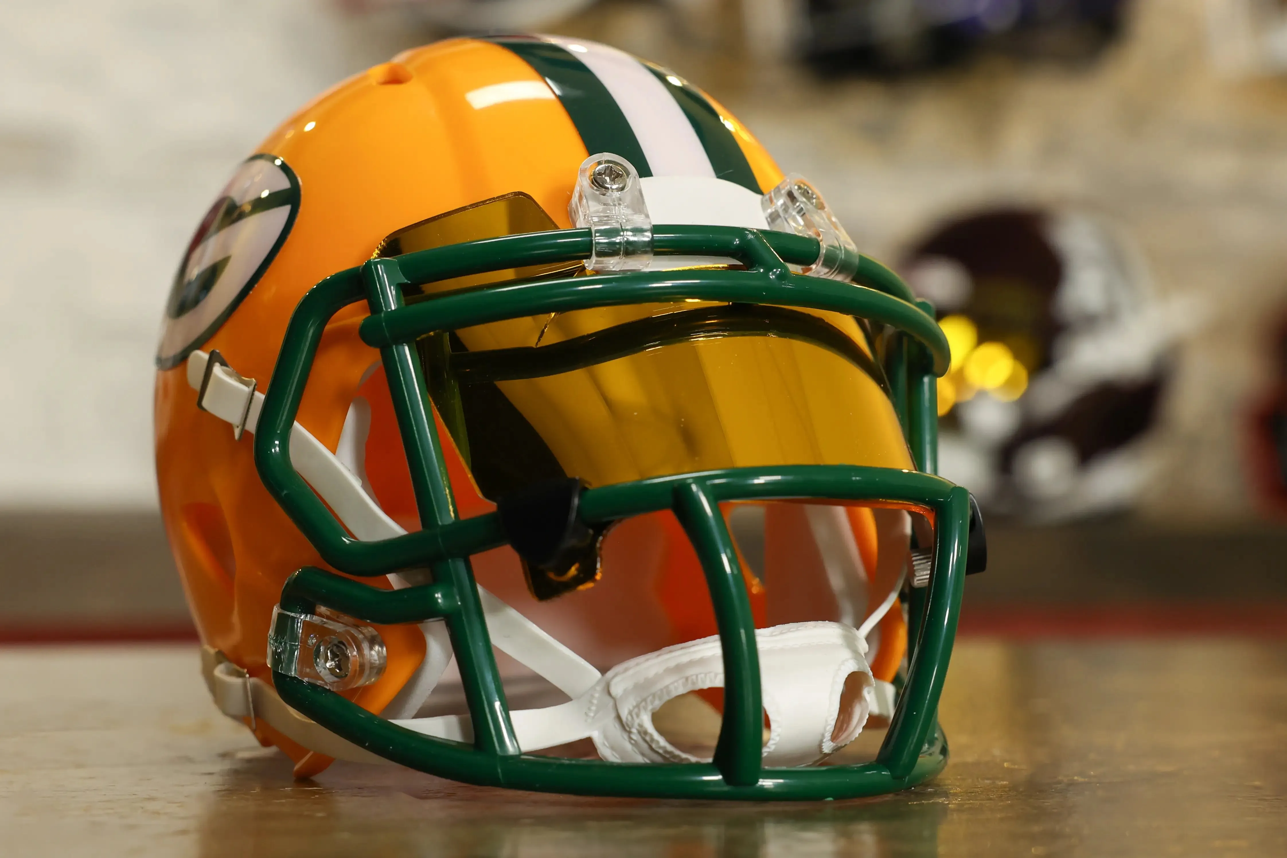 Green Bay Packers Riddell Speed Mini Helmet - GG Edition 02075