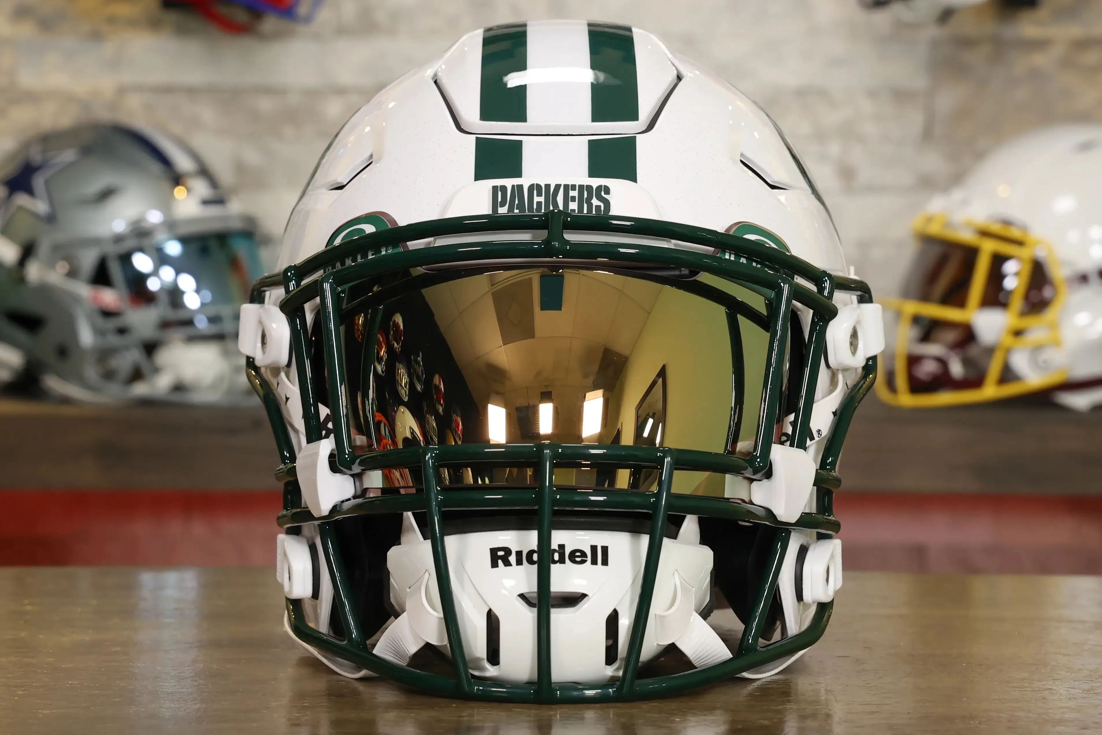 Green Bay Packers Riddell SpeedFlex Helmet - GG Edition 01098