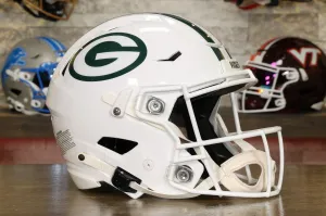 Green Bay Packers Riddell SpeedFlex Helmet - Winter Warning Alternate
