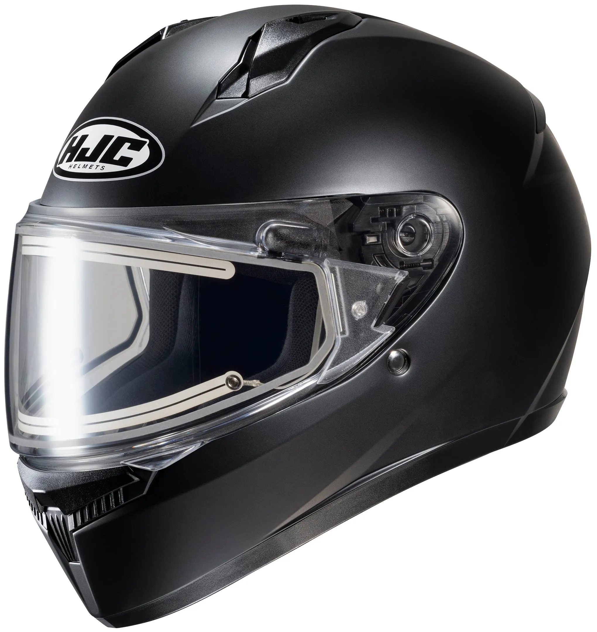 HJC C10 Snow Helmet Matte Black Electric Shield