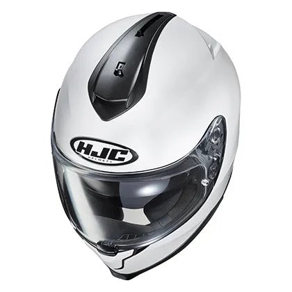 HJC C70 Full Face Bluetooth Helmet Gloss White