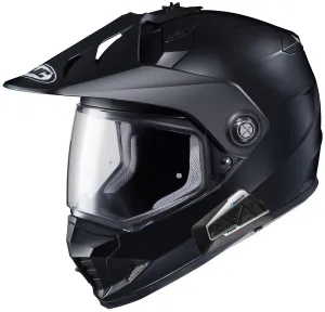 HJC DS-X1 Dual Sport Bluetooth Helmet Matte Black