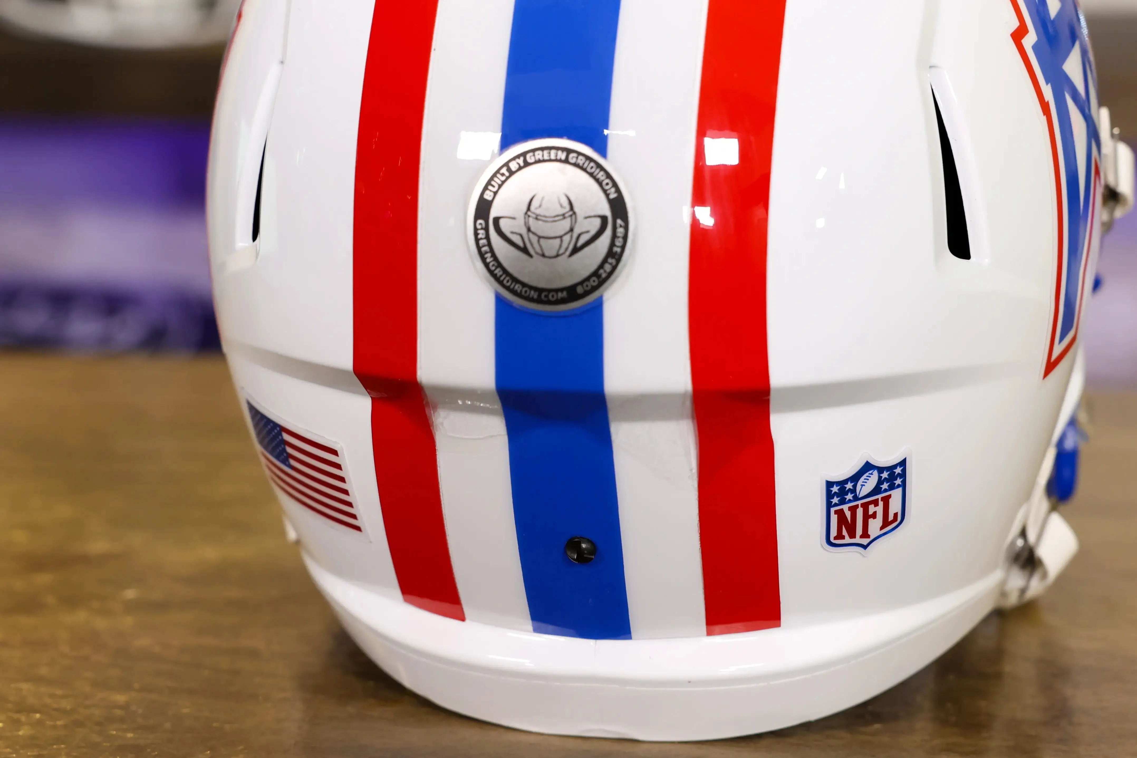 Houston Oilers Riddell Speed Display Helmet - GG Edition 02574