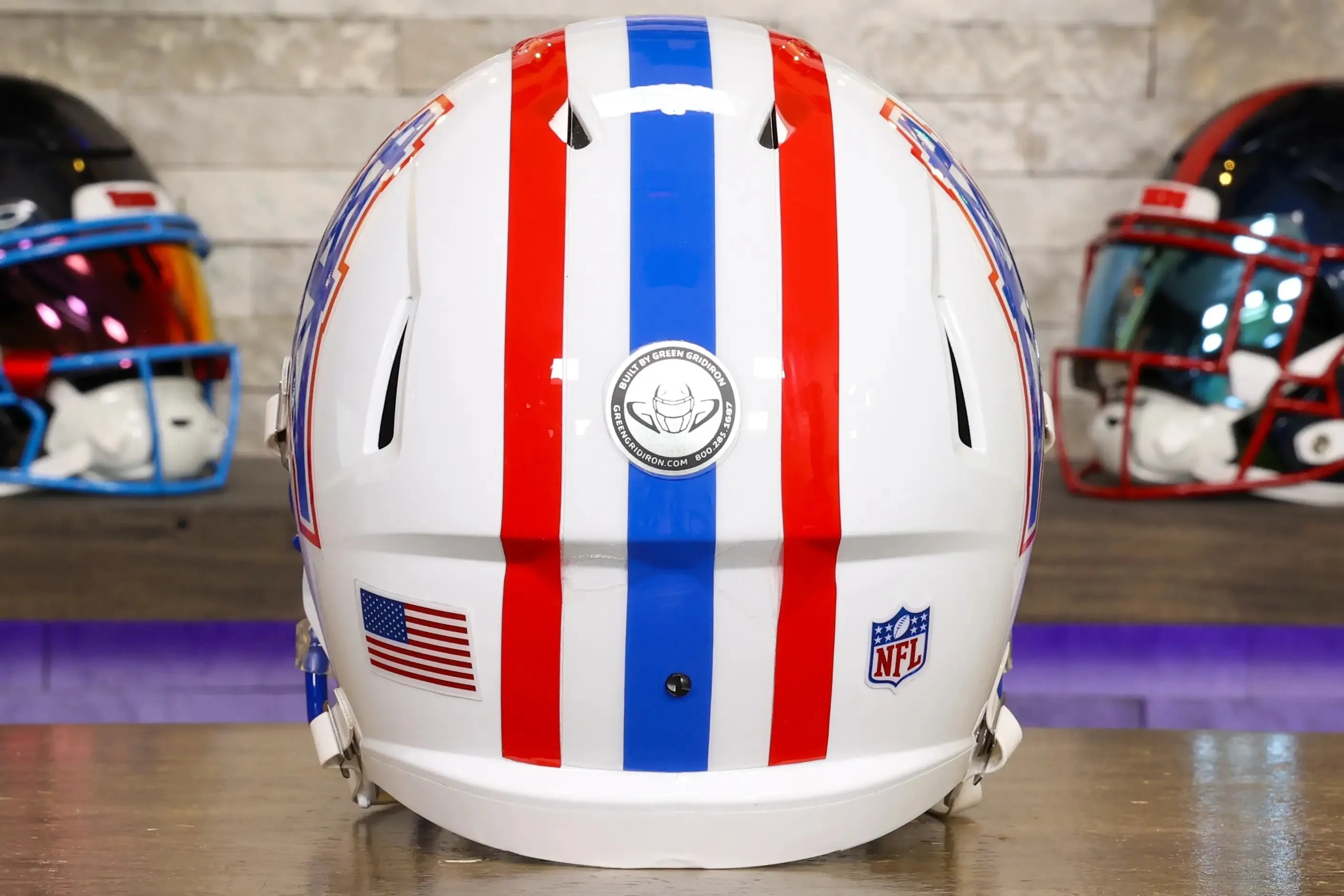 Houston Oilers Riddell Speed Display Helmet - GG Edition 02574
