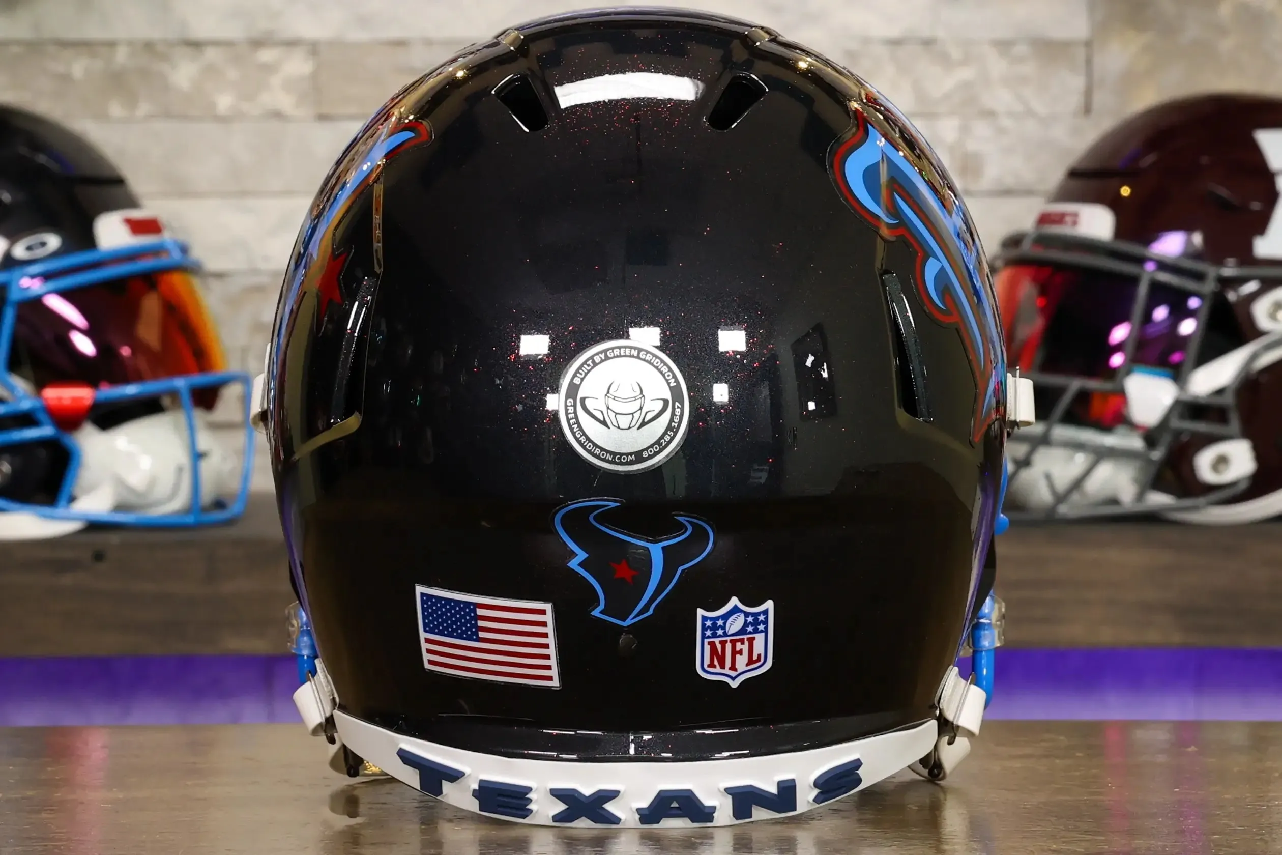 Houston Texans Riddell Speed Display Helmet - GG Edition 02580