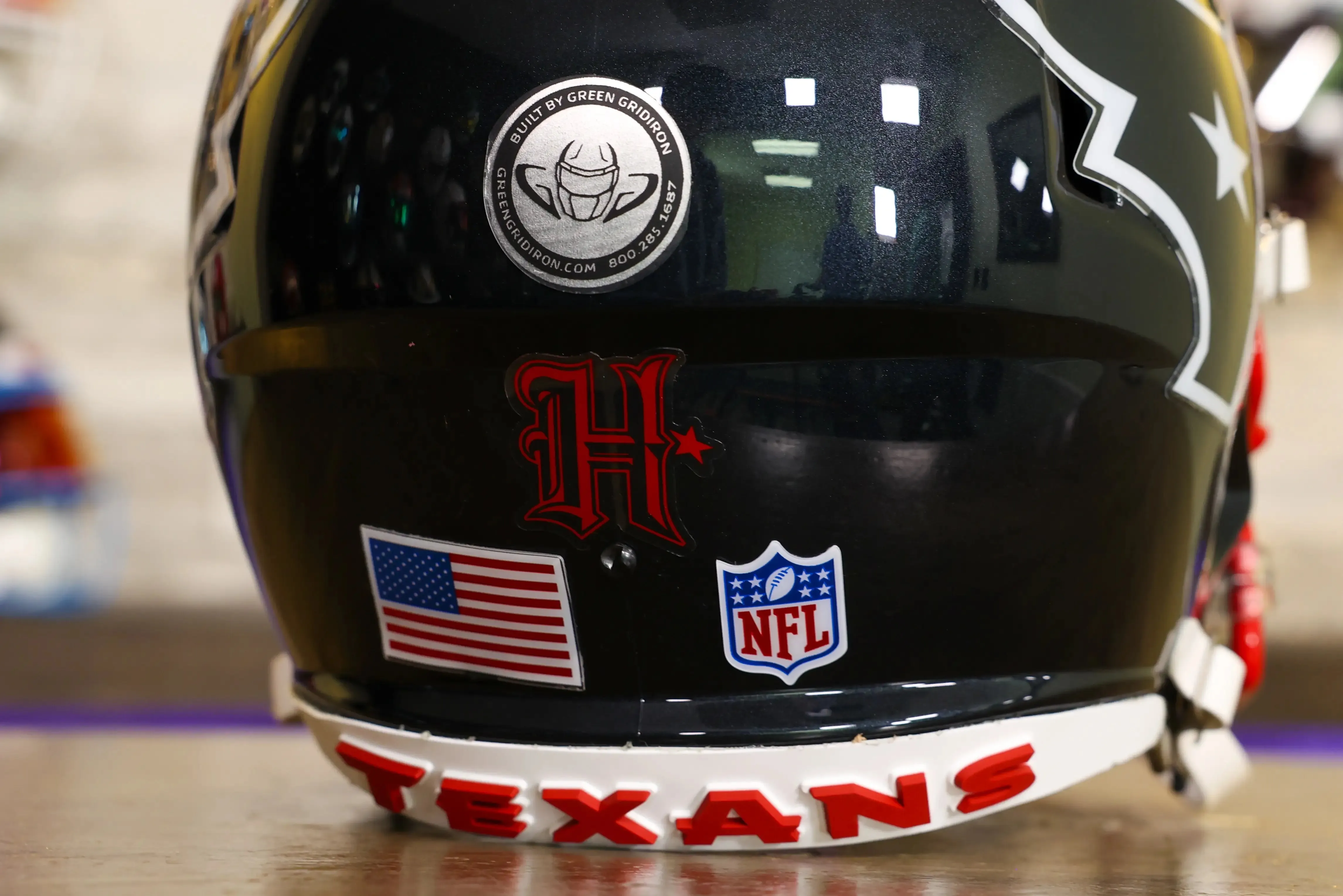Houston Texans Riddell Speed Display Helmet - GG Edition