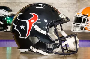 Houston Texans Riddell Speed Display Helmet