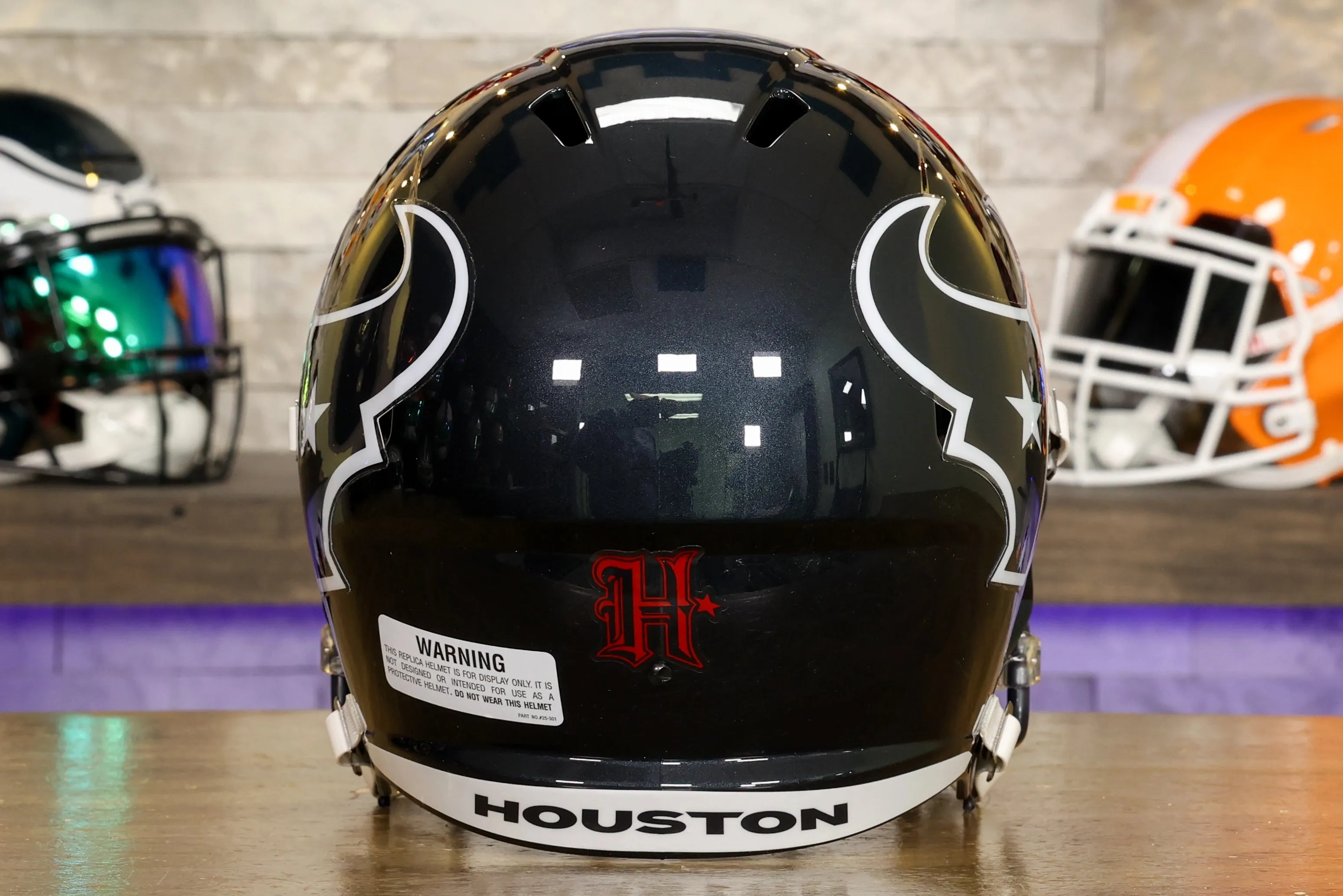 Houston Texans Riddell Speed Display Helmet
