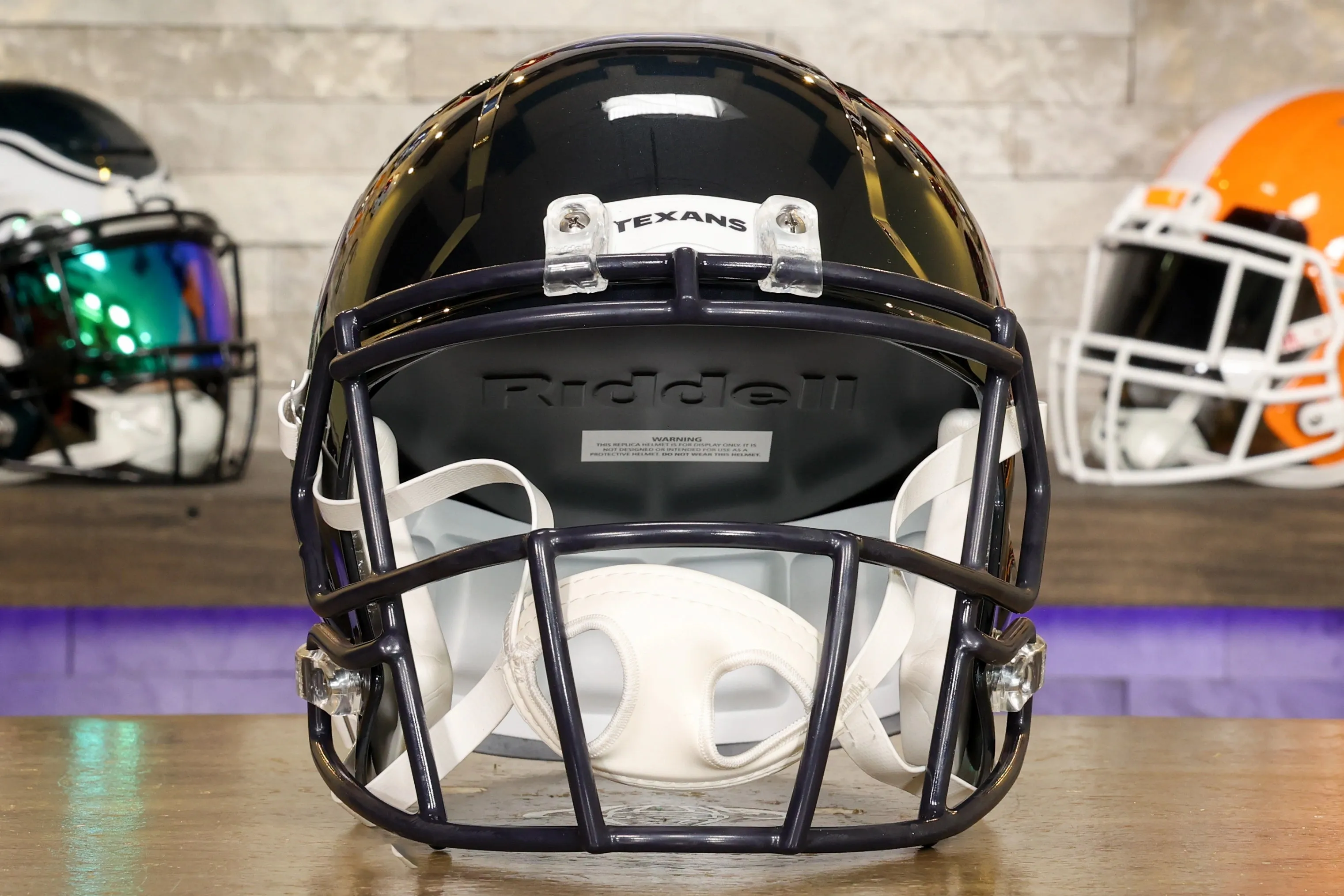 Houston Texans Riddell Speed Display Helmet