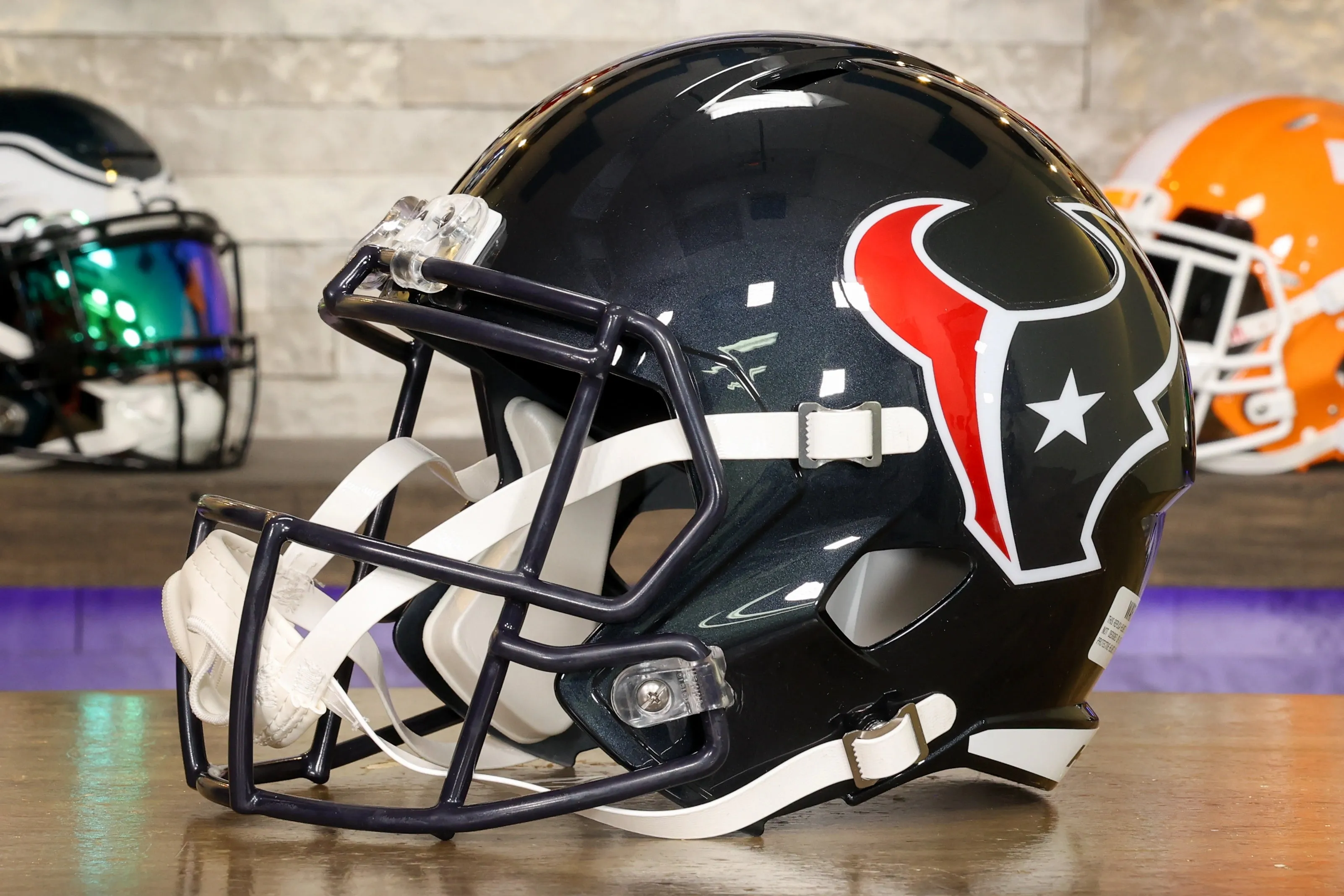 Houston Texans Riddell Speed Display Helmet