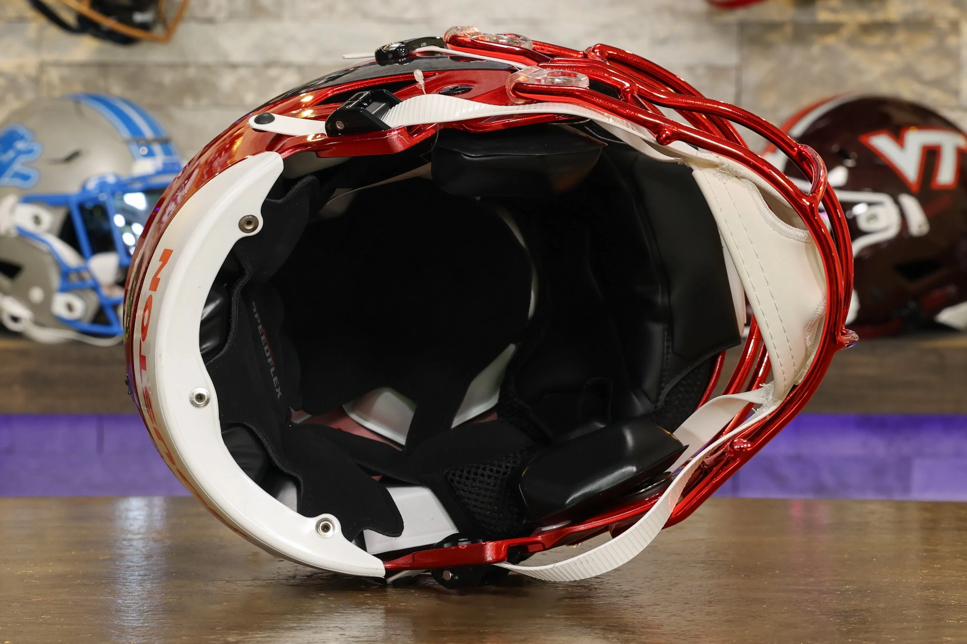 Houston Texans Riddell SpeedFlex Helmet - Battle Red Alternate