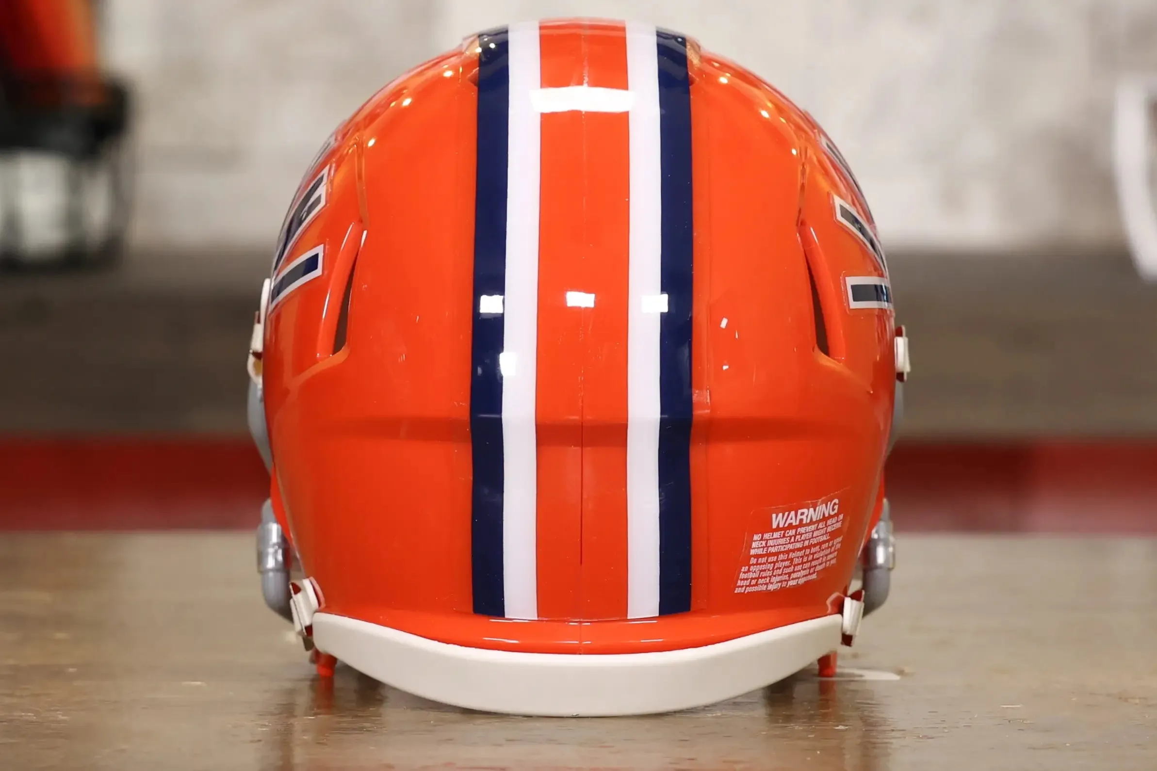 Illinois Fighting Illini Riddell Speed Mini Helmet - Throwback 1971 - 1987