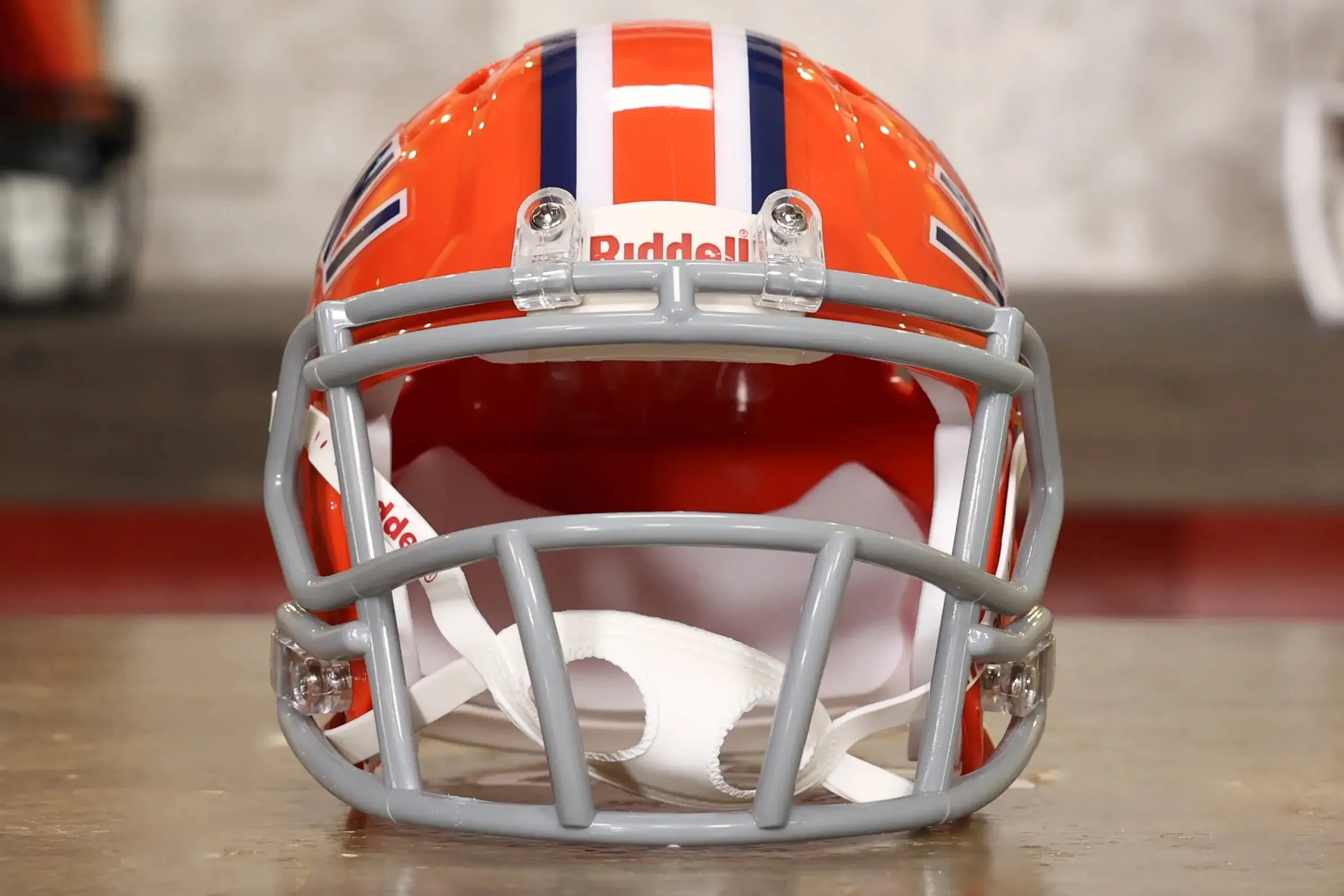 Illinois Fighting Illini Riddell Speed Mini Helmet - Throwback 1971 - 1987
