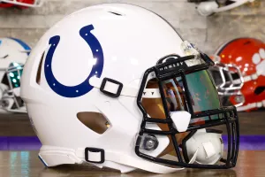 Indianapolis Colts Riddell Speed Authentic Helmet - GG Edition