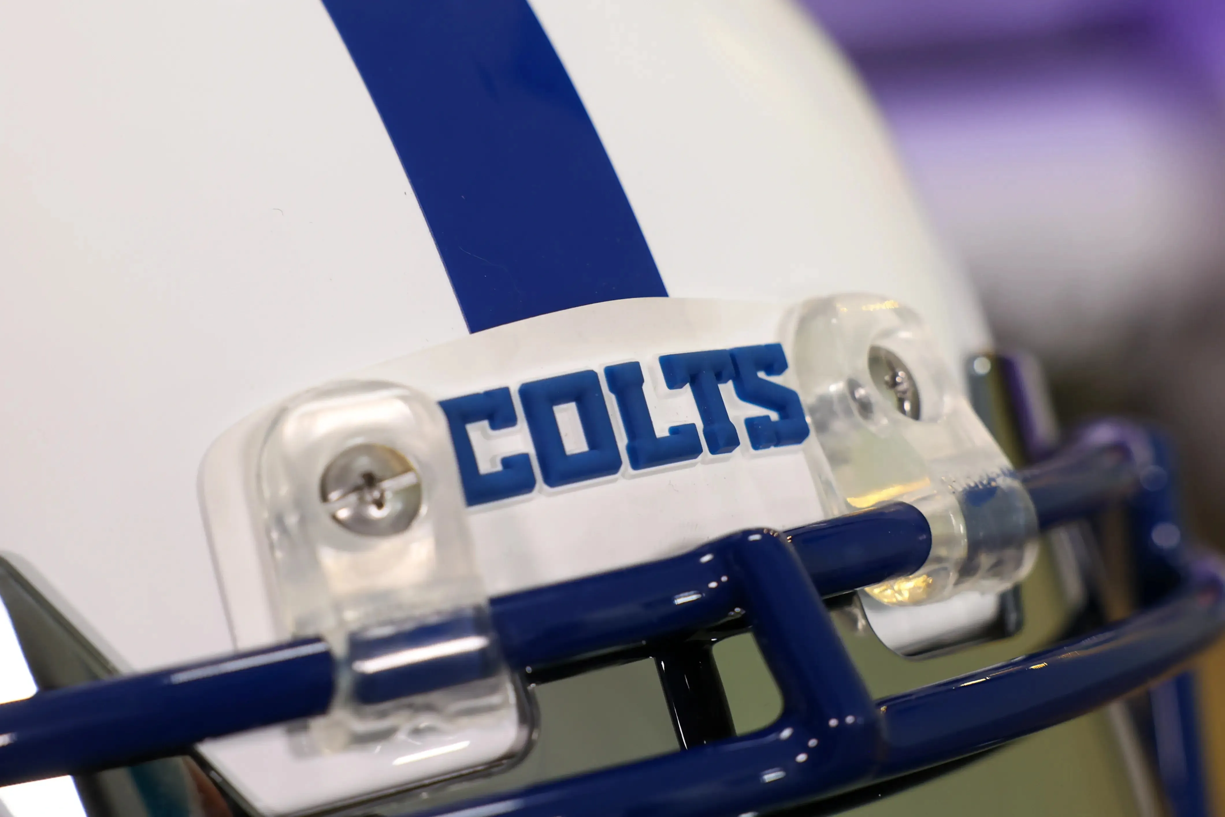Indianapolis Colts Riddell Speed Display Helmet - GG Edition