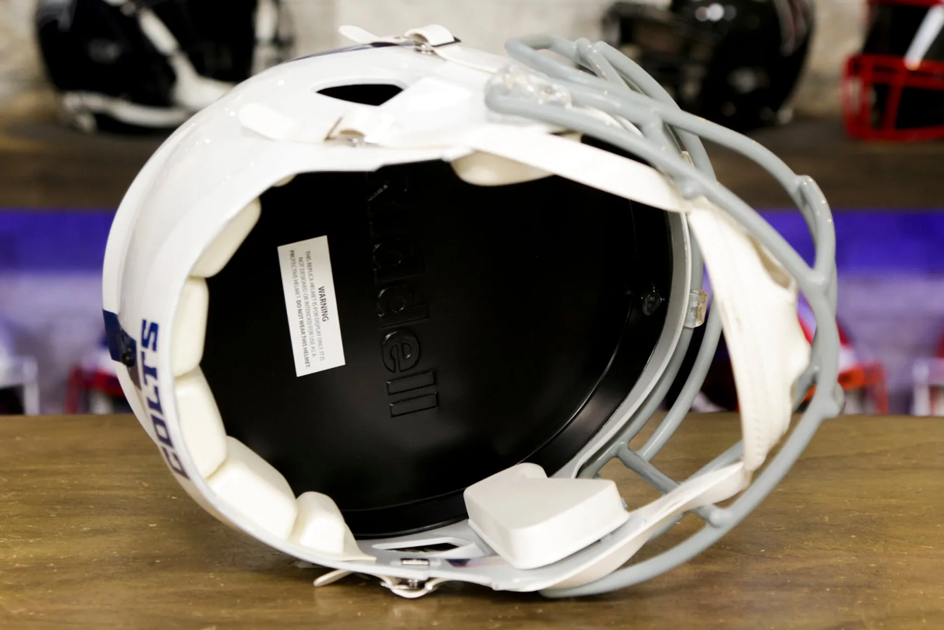 Indianapolis Colts Riddell Speed Display Helmet