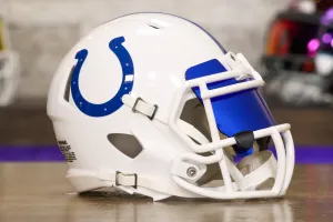 Indianapolis Colts Riddell Speed Mini Helmet - GG Edition