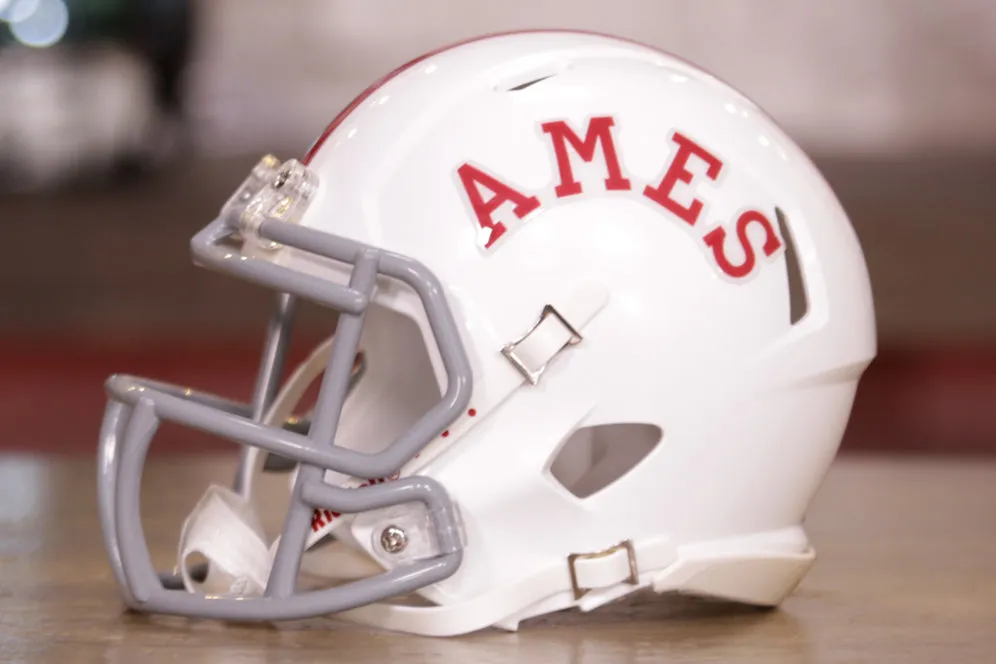 Iowa State Cyclones Riddell Speed Mini Helmet - AMES