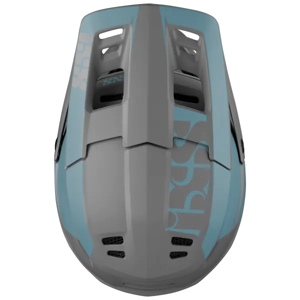iXS Xact Evo Full Face Helmet - Ocean-Graphite