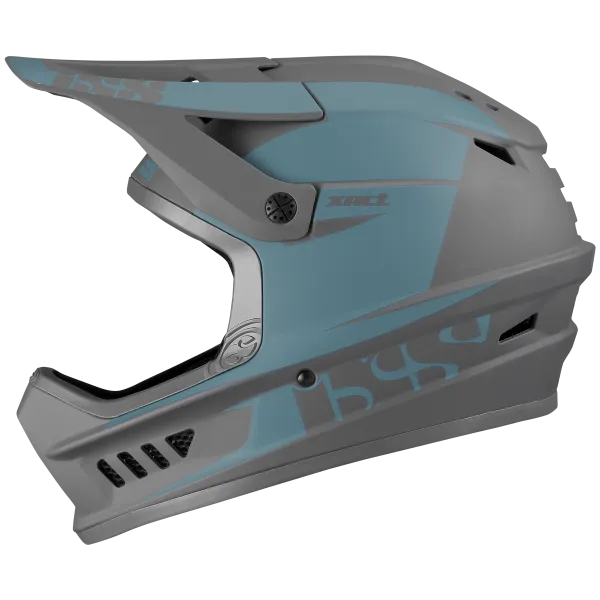 iXS Xact Evo Full Face Helmet - Ocean-Graphite