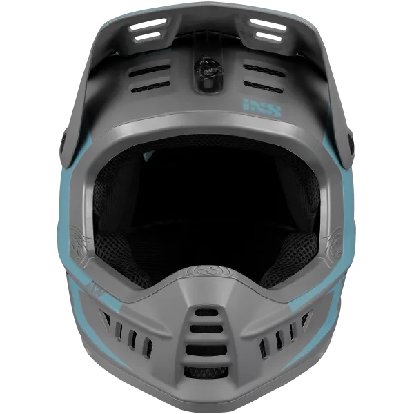 iXS Xact Evo Full Face Helmet - Ocean-Graphite