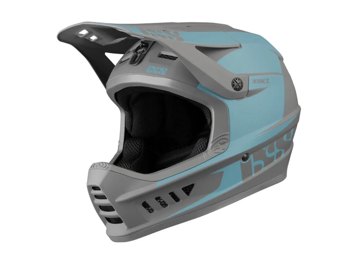 iXS Xact Evo Full Face Helmet - Ocean-Graphite