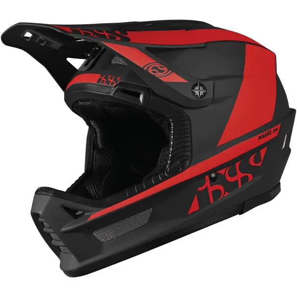 iXS Xult DH Full Face Helmet - Red-Black