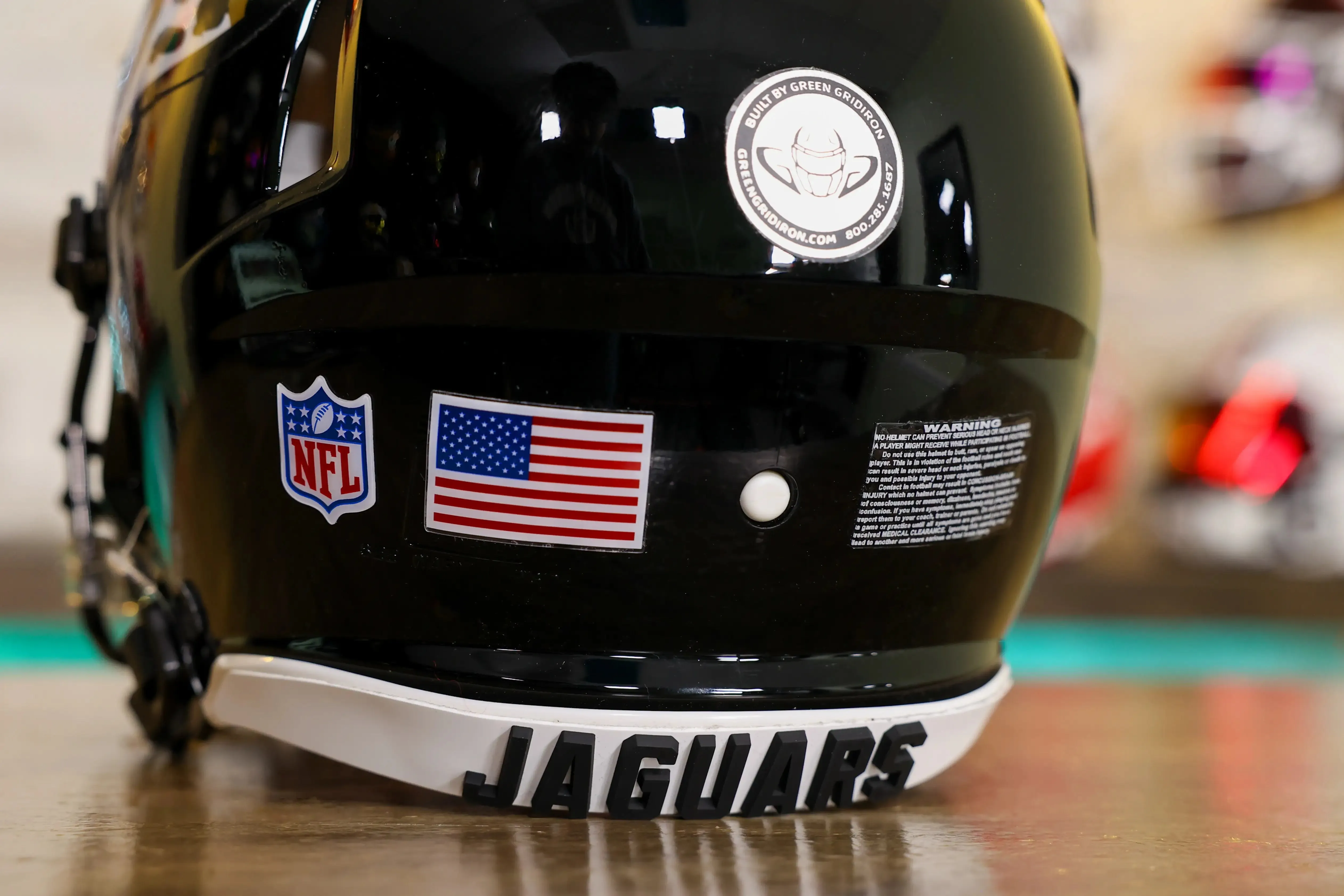 Jacksonville Jaguars Riddell Speed Authentic Helmet - GG Edition