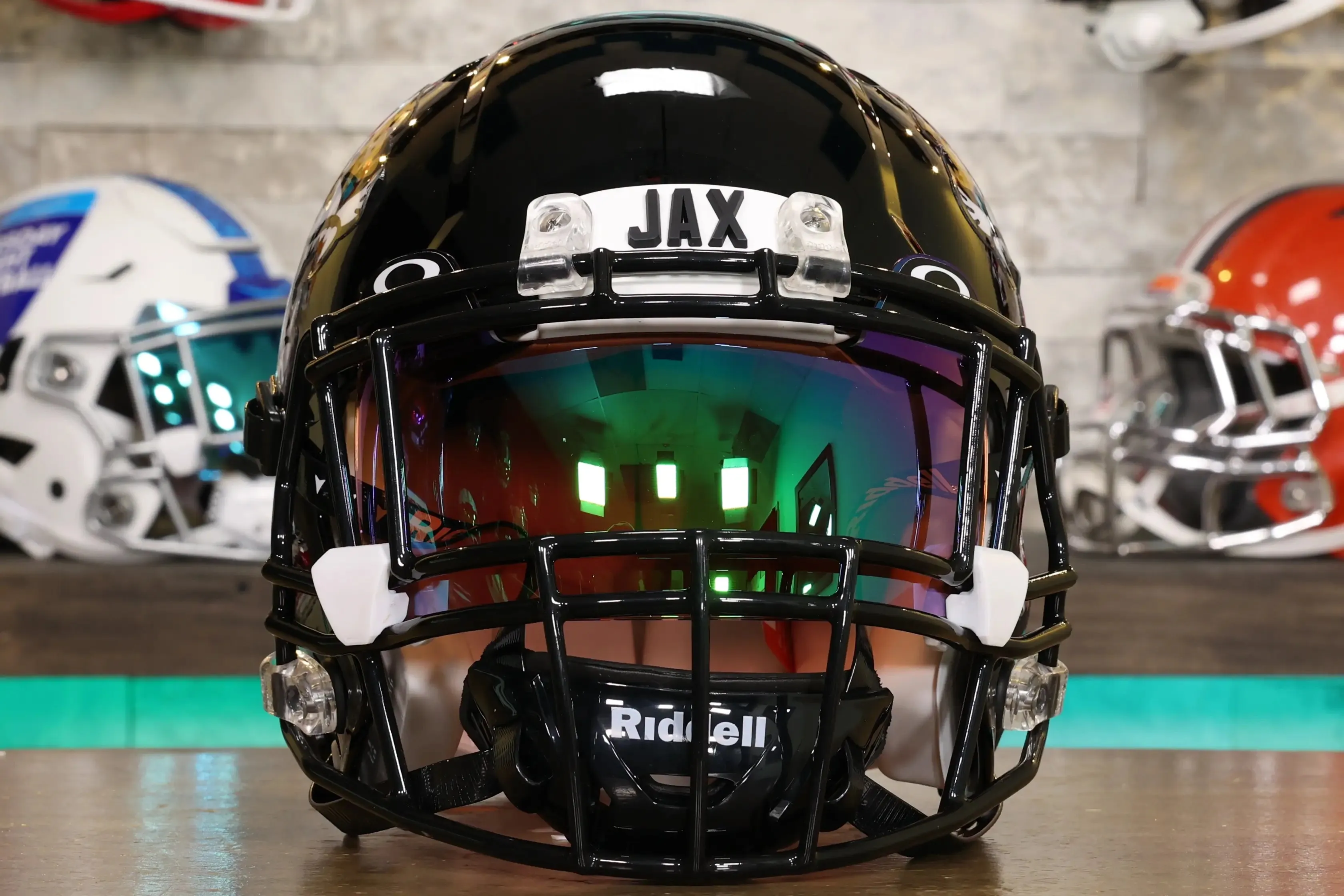 Jacksonville Jaguars Riddell Speed Authentic Helmet - GG Edition