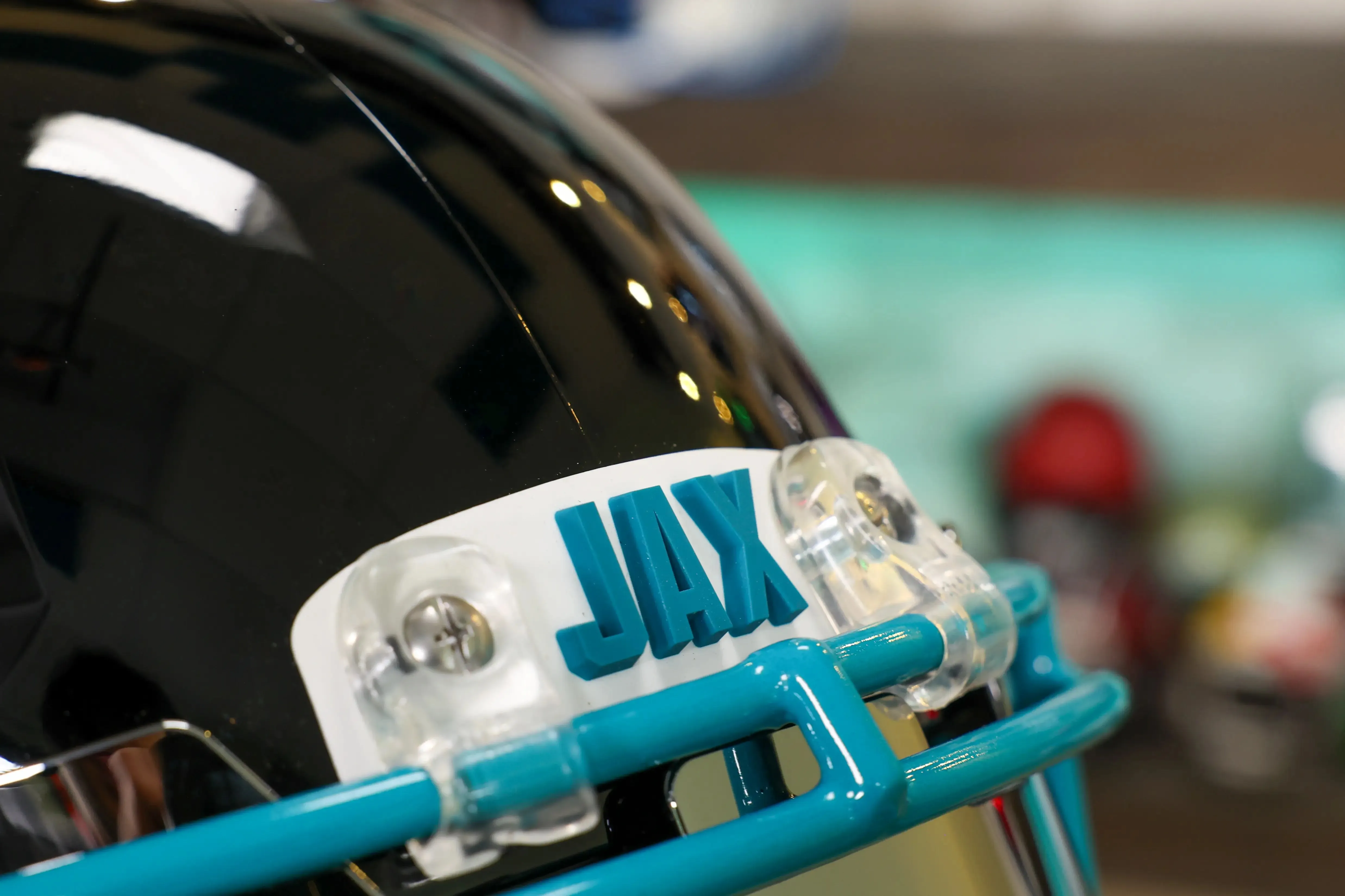 Jacksonville Jaguars Riddell Speed Display Helmet - GG Edition