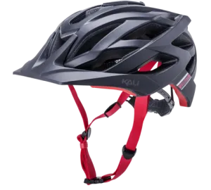 Kali Lunati Sync MTB Helmet - Matt Black-Red
