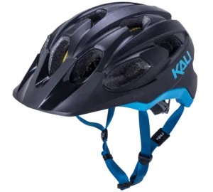 Kali Pace MTB Helmet - Solid Matt Black-Blue