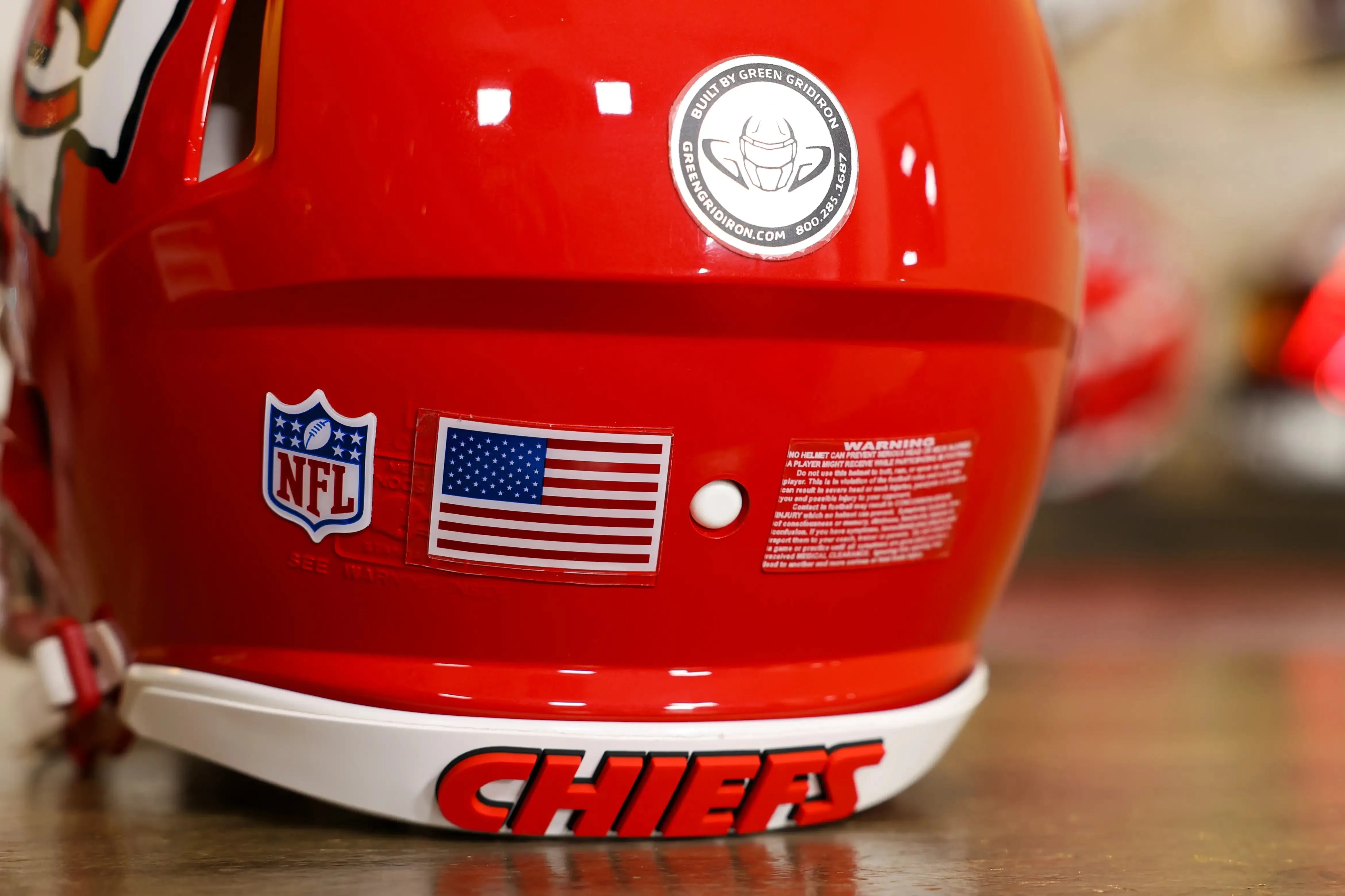 Kansas City Chiefs Riddell Speed Authentic Helmet - GG Edition 02701