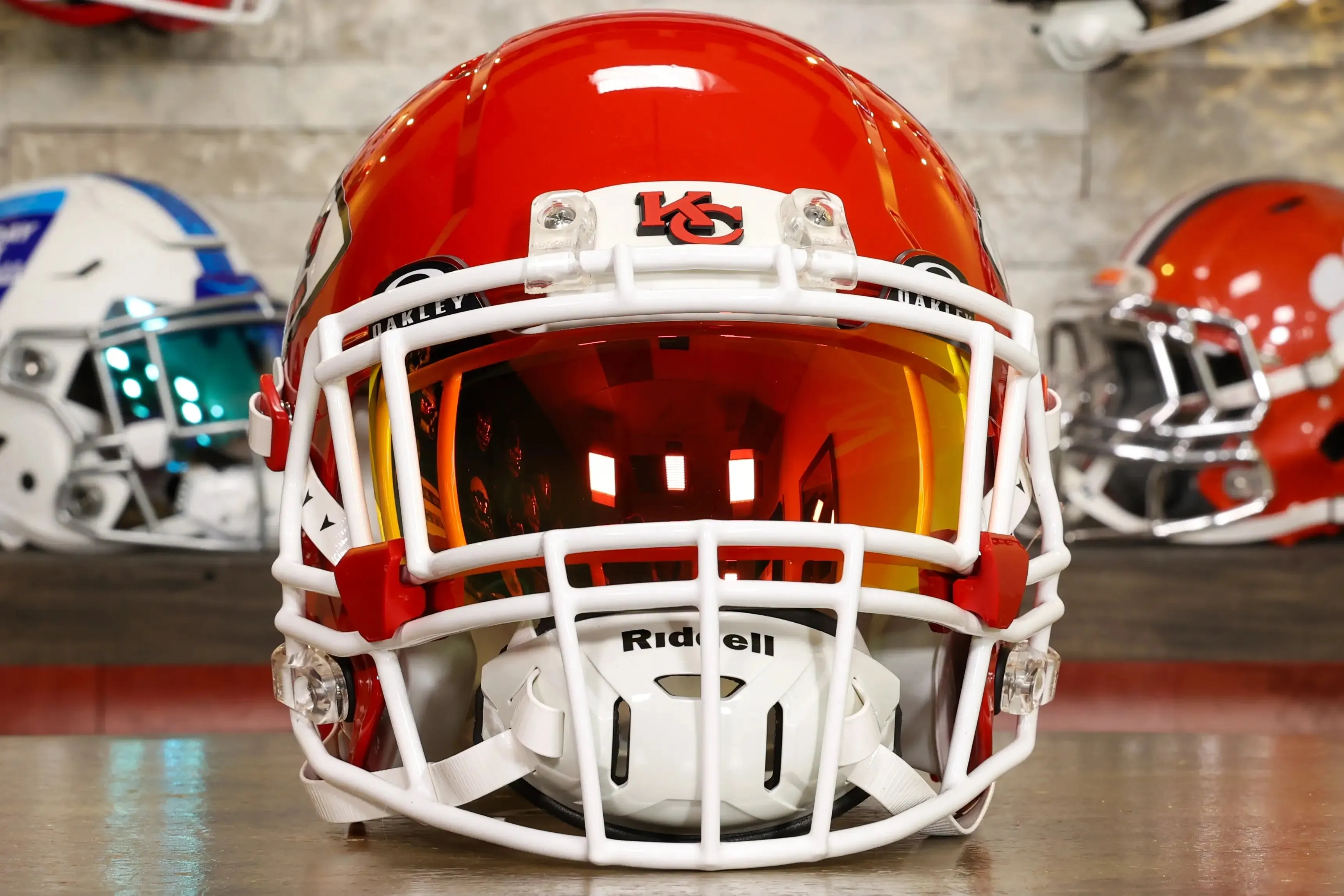 Kansas City Chiefs Riddell Speed Authentic Helmet - GG Edition 02701