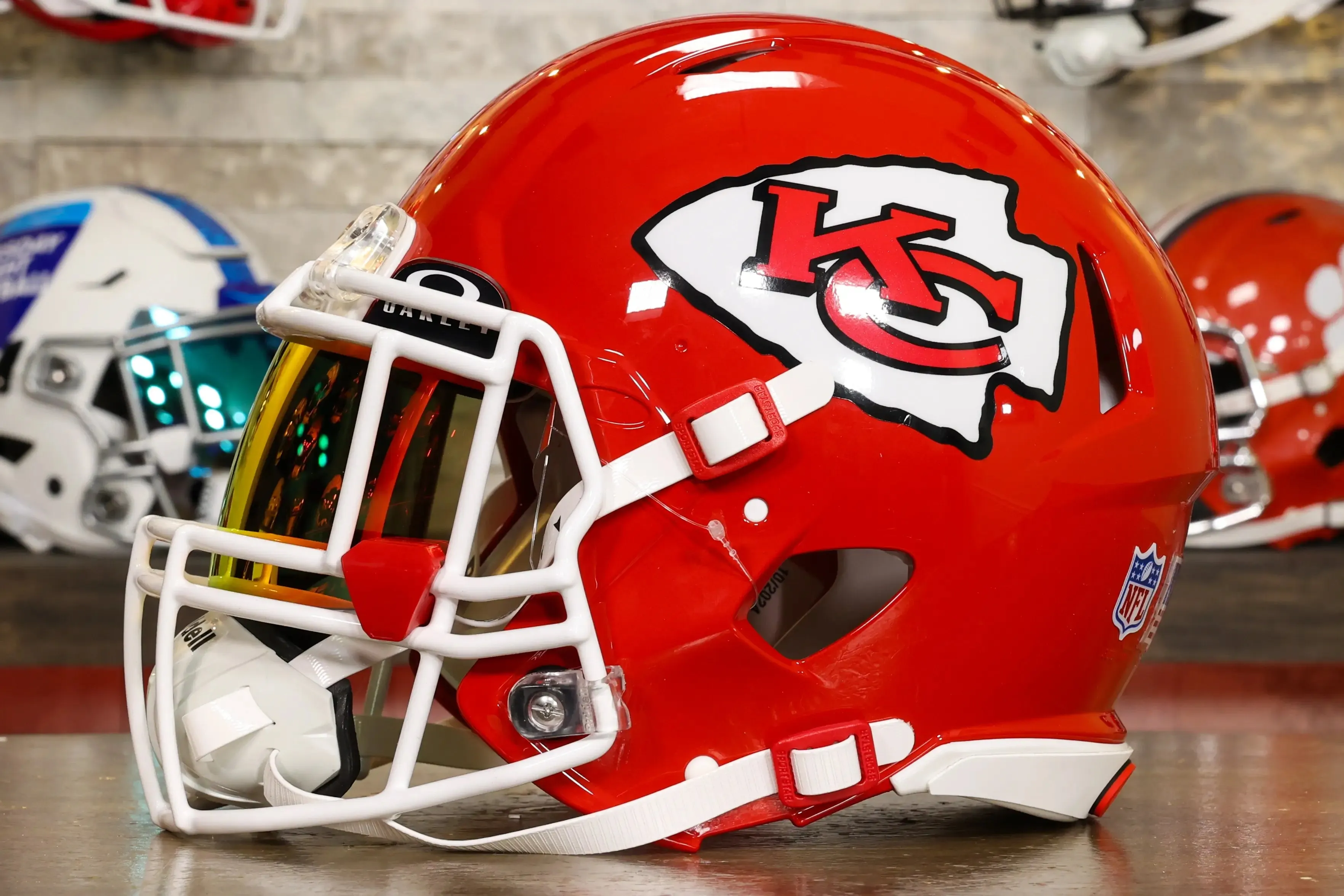 Kansas City Chiefs Riddell Speed Authentic Helmet - GG Edition 02701